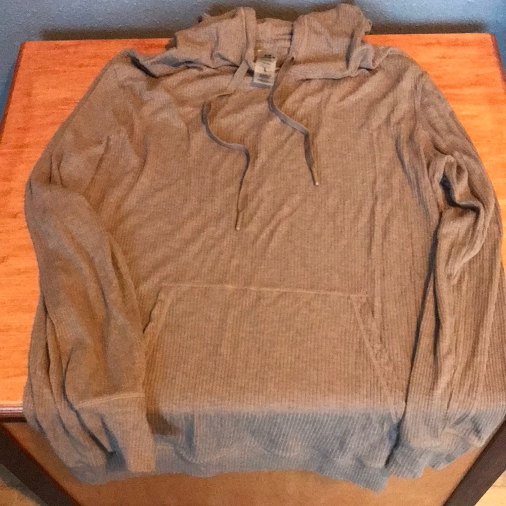 Woman’s large thin hoodie top